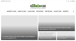 Desktop Screenshot of elbaix.cat
